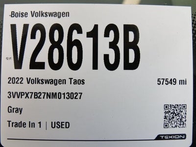 2022 Volkswagen Taos 1.5T SE