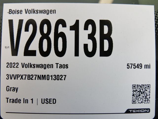 2022 Volkswagen Taos 1.5T SE