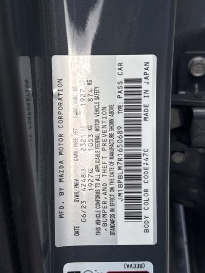 2024 Mazda Mazda3 2.5 S Carbon Edition