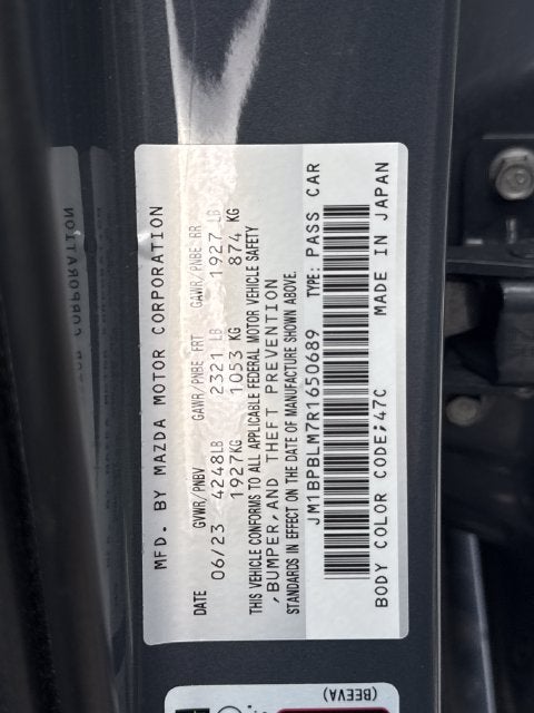 2024 Mazda Mazda3 2.5 S Carbon Edition