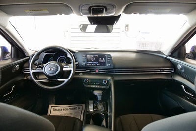 2023 Hyundai Elantra Hybrid Blue