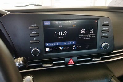 2023 Hyundai Elantra Hybrid Blue