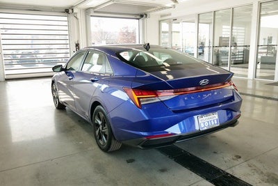 2023 Hyundai Elantra Hybrid Blue