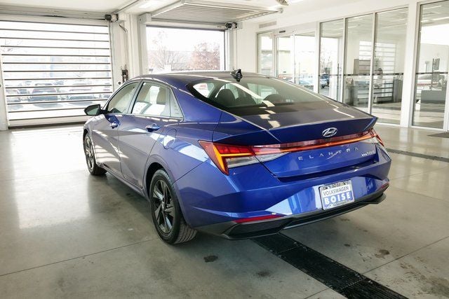 2023 Hyundai Elantra Hybrid Blue