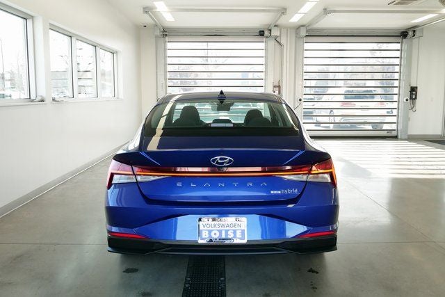 2023 Hyundai Elantra Hybrid Blue