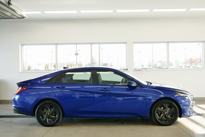 2023 Hyundai Elantra Hybrid Blue