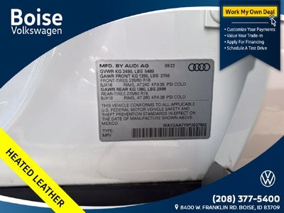 2023 Audi Q5 45 S line Premium quattro